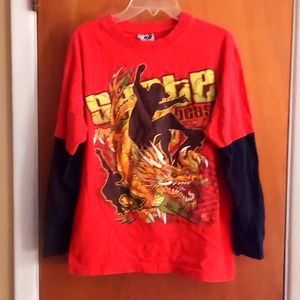 Boys Rude Boyz Shirt Size L